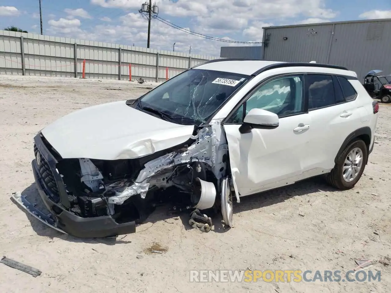 1 Photograph of a damaged car 7MUCAAAG2RV106946 TOYOTA COROLLA CR 2024