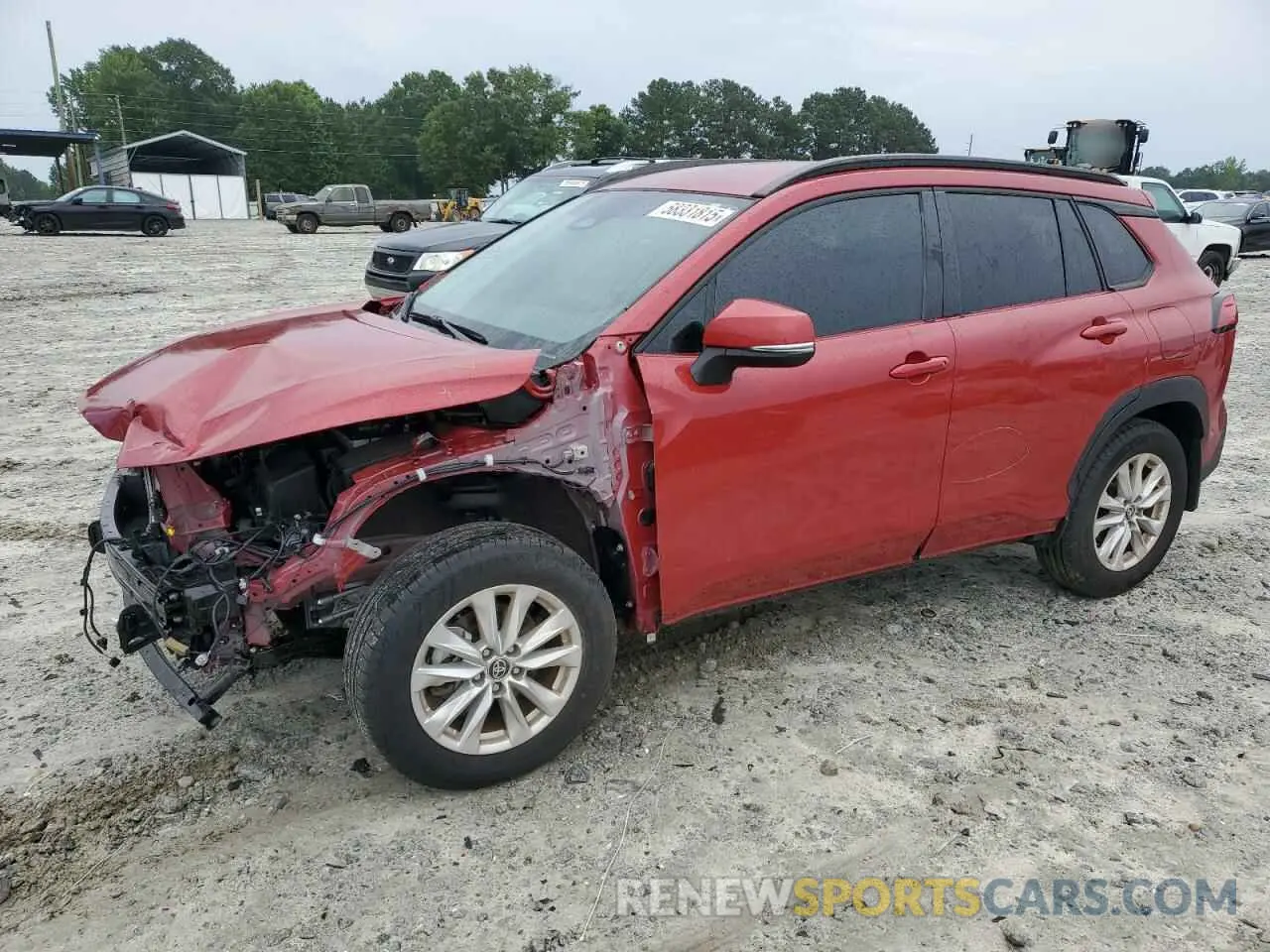 1 Photograph of a damaged car 7MUCAAAG3RV074220 TOYOTA COROLLA CR 2024