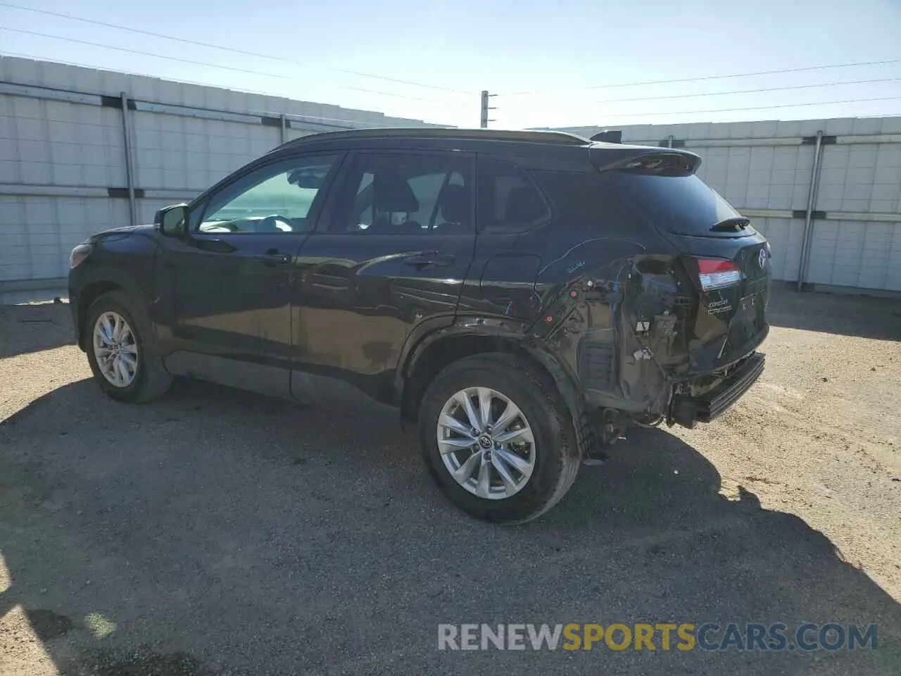2 Photograph of a damaged car 7MUCAAAG5RV077555 TOYOTA COROLLA CR 2024