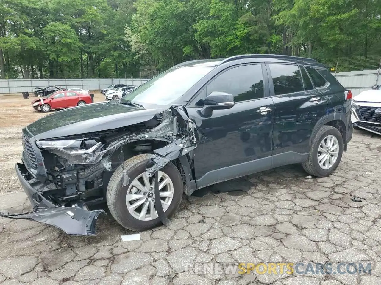 1 Photograph of a damaged car 7MUCAAAG6RV096681 TOYOTA COROLLA CR 2024