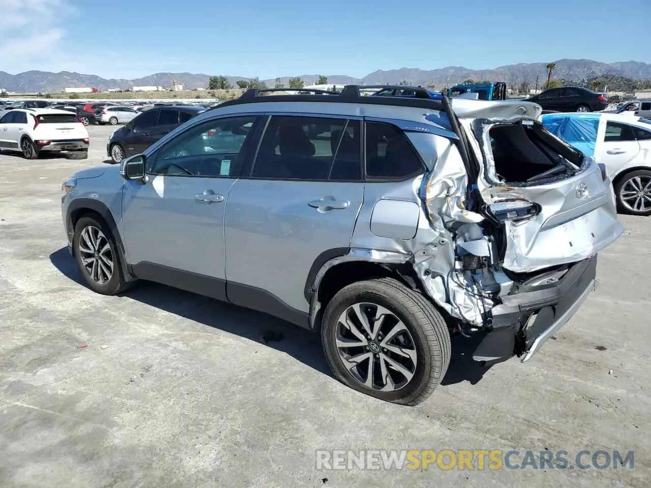 2 Photograph of a damaged car 7MUDAAAG0RV095658 TOYOTA COROLLA CR 2024