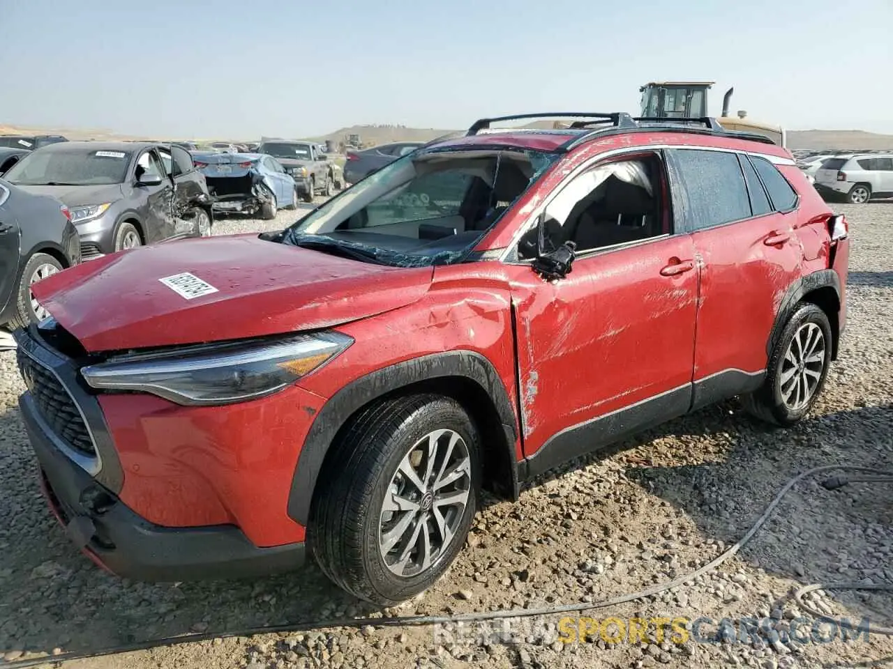1 Photograph of a damaged car 7MUDAAAG7RV094930 TOYOTA COROLLA CR 2024