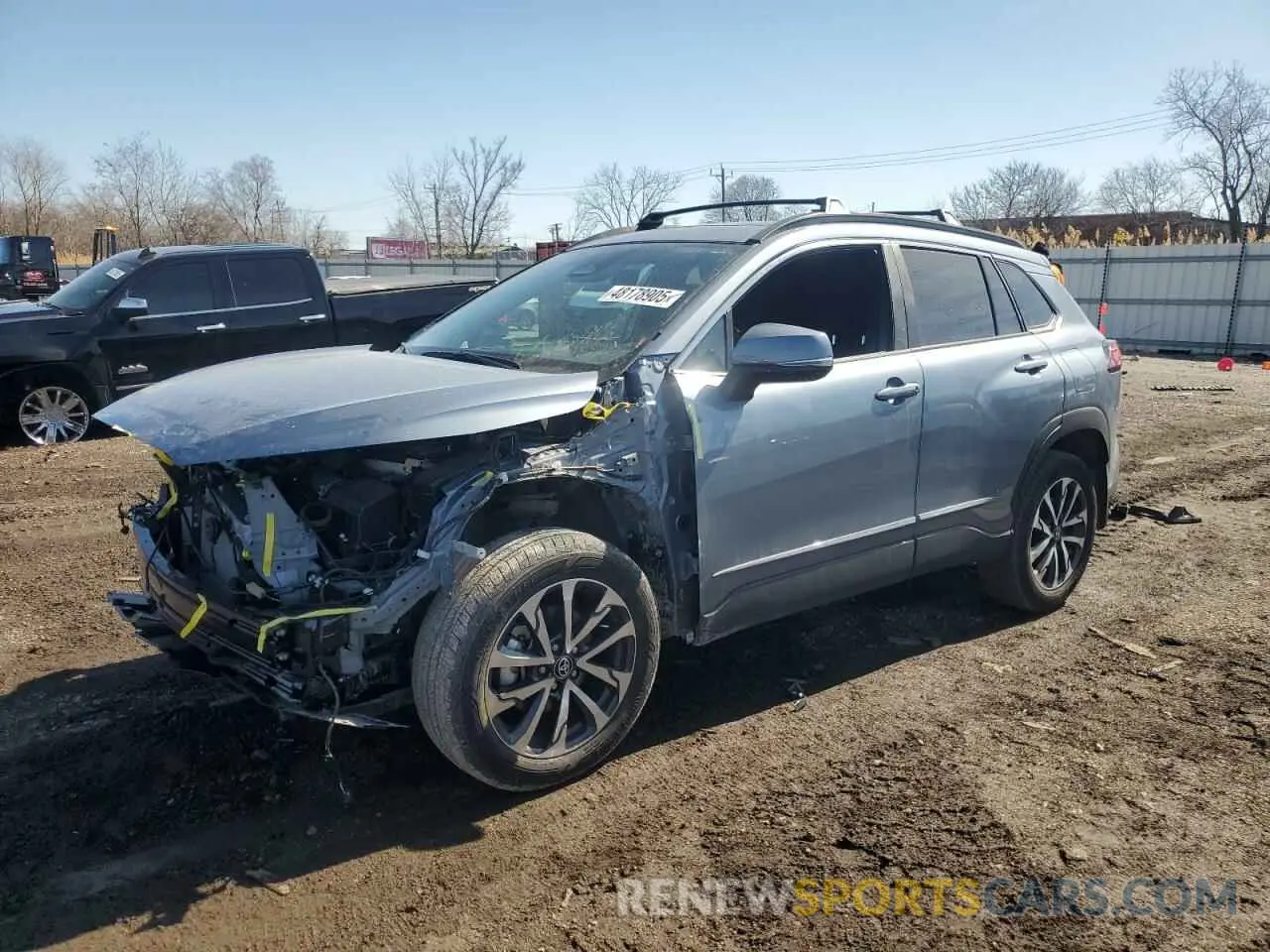 1 Photograph of a damaged car 7MUDAABG2RV106366 TOYOTA COROLLA CR 2024