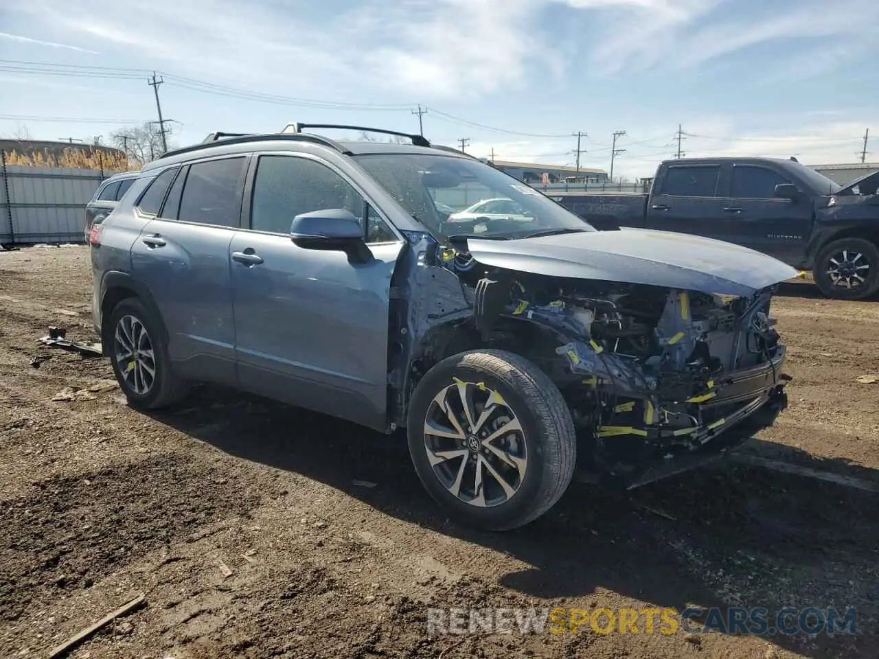 4 Photograph of a damaged car 7MUDAABG2RV106366 TOYOTA COROLLA CR 2024