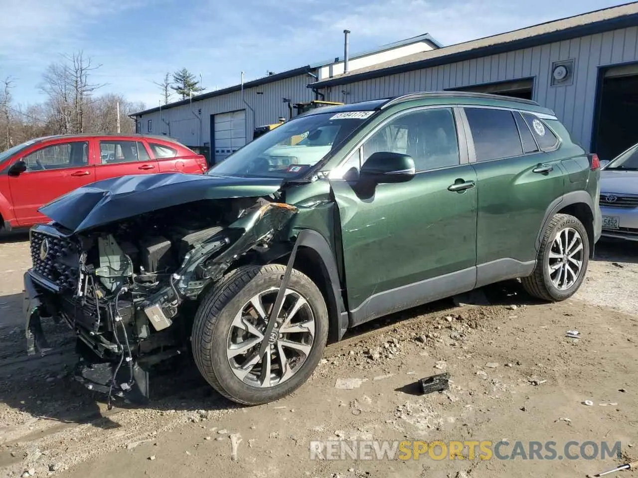1 Photograph of a damaged car 7MUDAABG3RV102259 TOYOTA COROLLA CR 2024