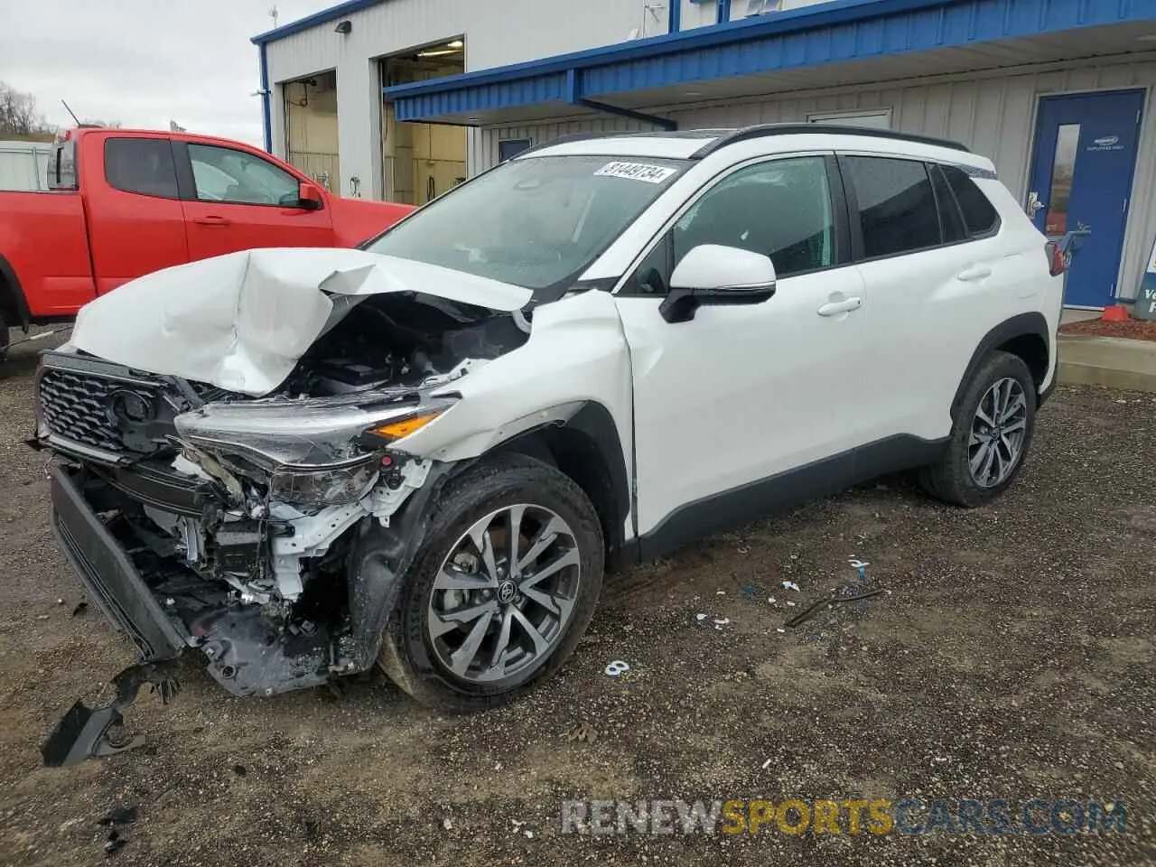 1 Photograph of a damaged car 7MUDAABG7RV107402 TOYOTA COROLLA CR 2024