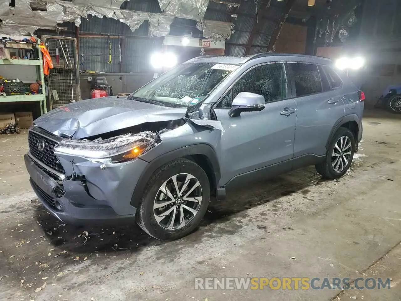 1 Photograph of a damaged car 7MUDAABG9RV090571 TOYOTA COROLLA CR 2024