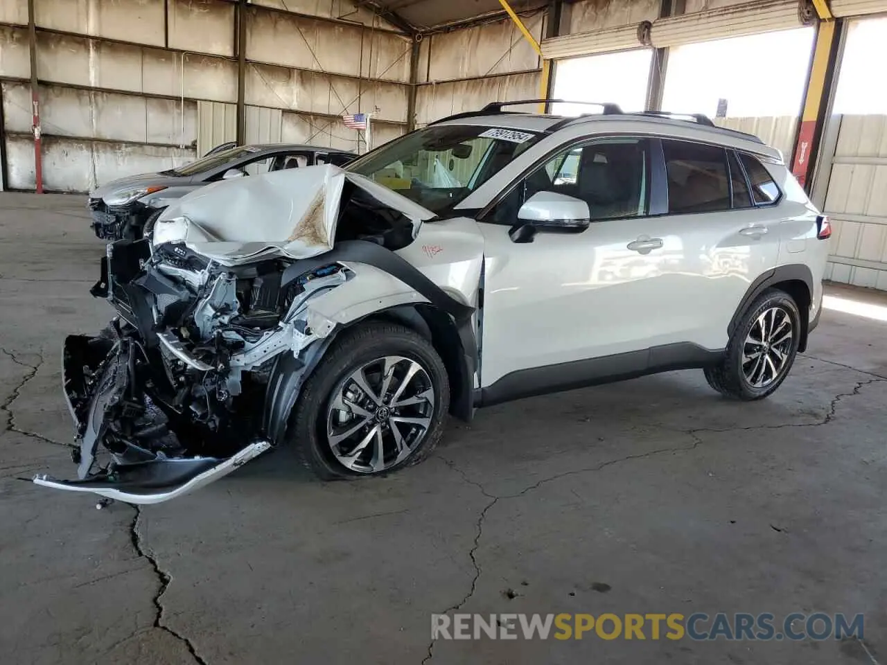 1 Photograph of a damaged car 7MUDAABG9RV107286 TOYOTA COROLLA CR 2024