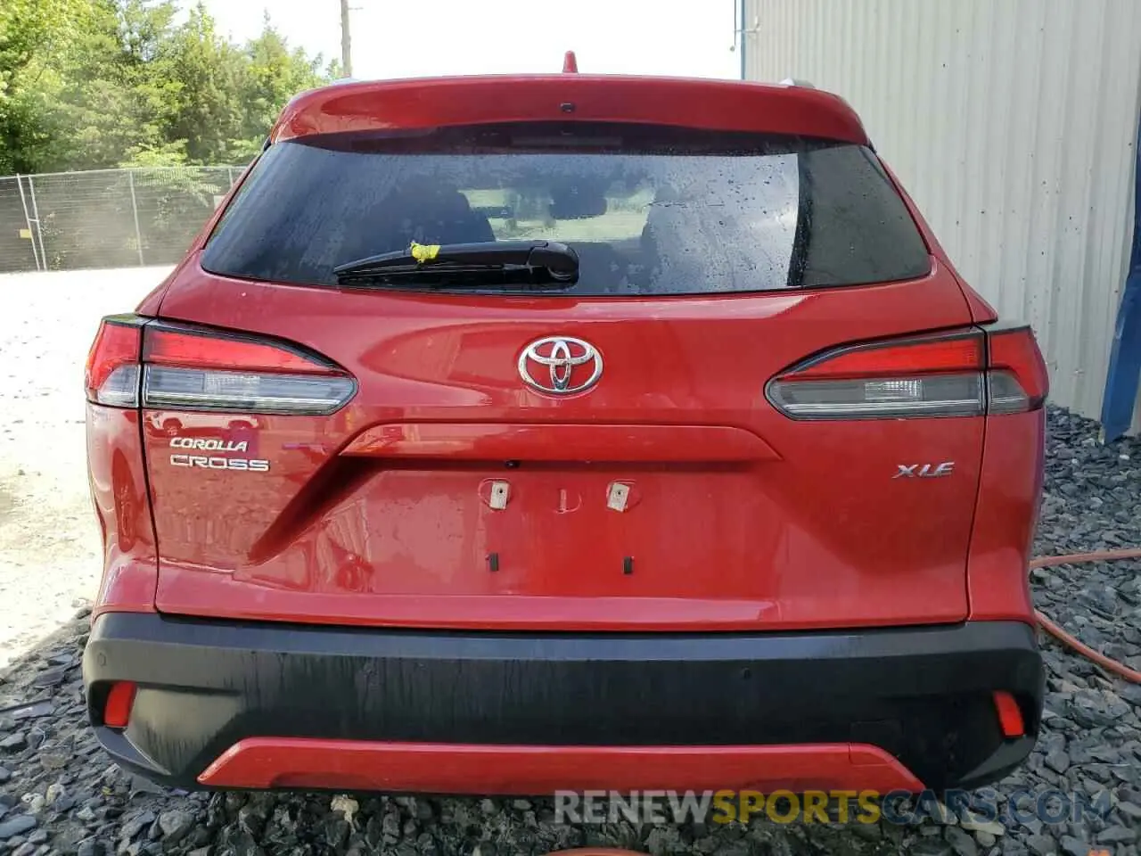 6 Photograph of a damaged car 7MUEAAAGXRV080606 TOYOTA COROLLA CR 2024