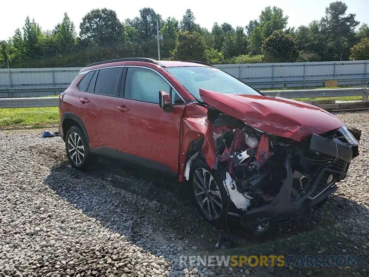 4 Photograph of a damaged car 7MUEAABG7RV086670 TOYOTA COROLLA CR 2024