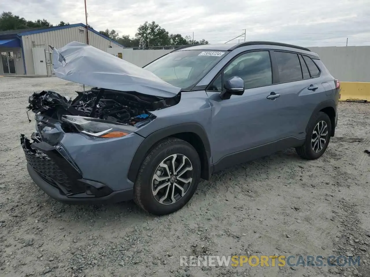 1 Photograph of a damaged car 7MUFBABG0RV041636 TOYOTA COROLLA CR 2024