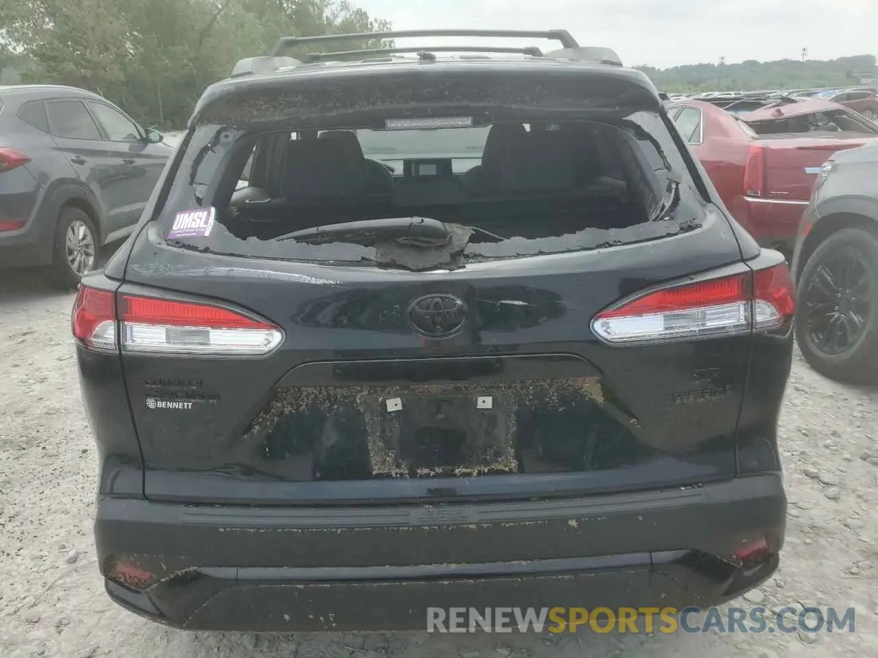 6 Photograph of a damaged car 7MUFBABG0RV042592 TOYOTA COROLLA CR 2024