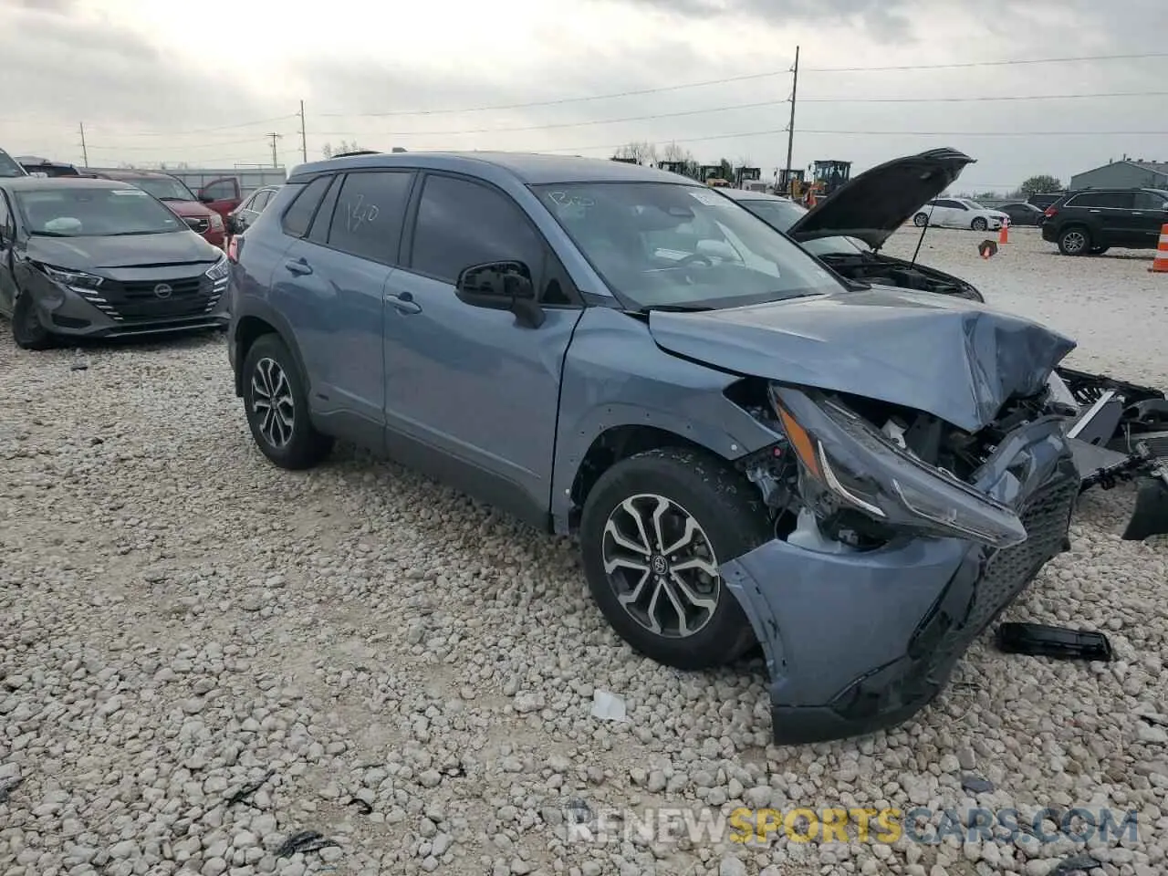 4 Photograph of a damaged car 7MUFBABG3RV057748 TOYOTA COROLLA CR 2024