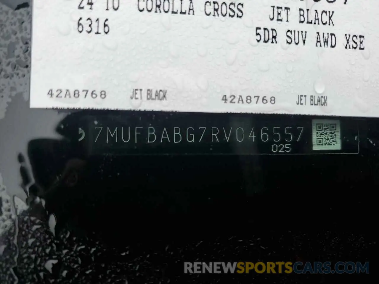13 Photograph of a damaged car 7MUFBABG7RV046557 TOYOTA COROLLA CR 2024