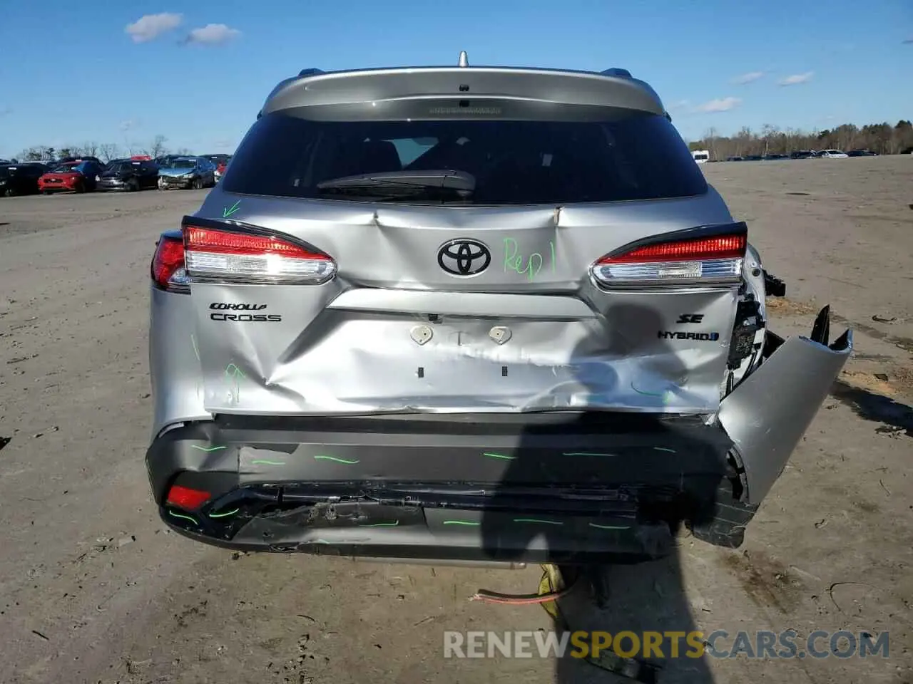 6 Photograph of a damaged car 7MUFBABG7RV050415 TOYOTA COROLLA CR 2024