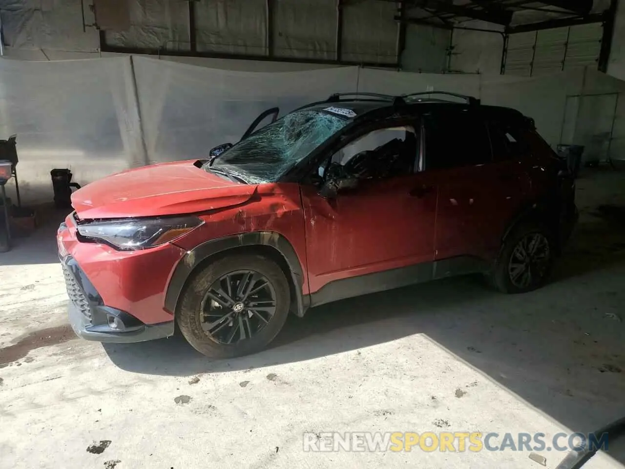 1 Photograph of a damaged car 7MUFBABG8RV046289 TOYOTA COROLLA CR 2024