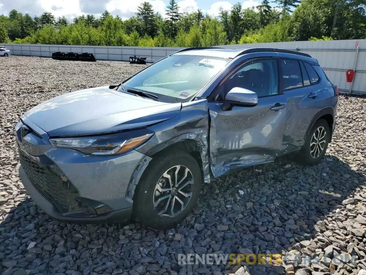 1 Photograph of a damaged car 7MUFBABGXRV023113 TOYOTA COROLLA CR 2024