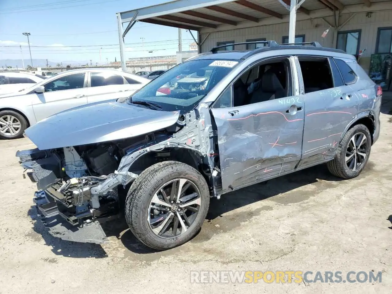 1 Photograph of a damaged car 7MUFBABGXRV043507 TOYOTA COROLLA CR 2024