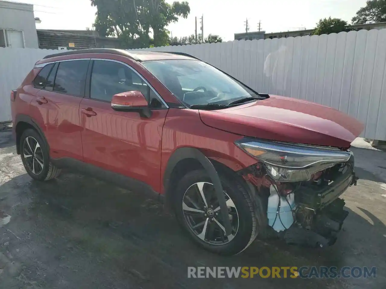 4 Photograph of a damaged car 7MUFBABGXRV045631 TOYOTA COROLLA CR 2024