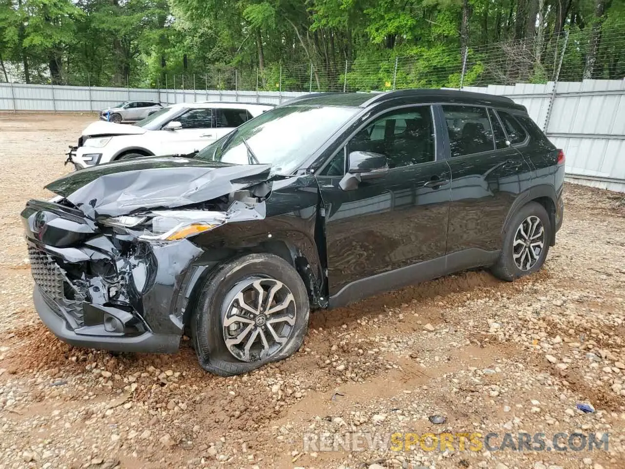 1 Photograph of a damaged car 7MUFBABGXRV051574 TOYOTA COROLLA CR 2024