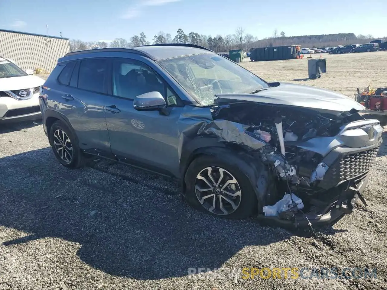 4 Photograph of a damaged car 7MUFBABGXRV052823 TOYOTA COROLLA CR 2024