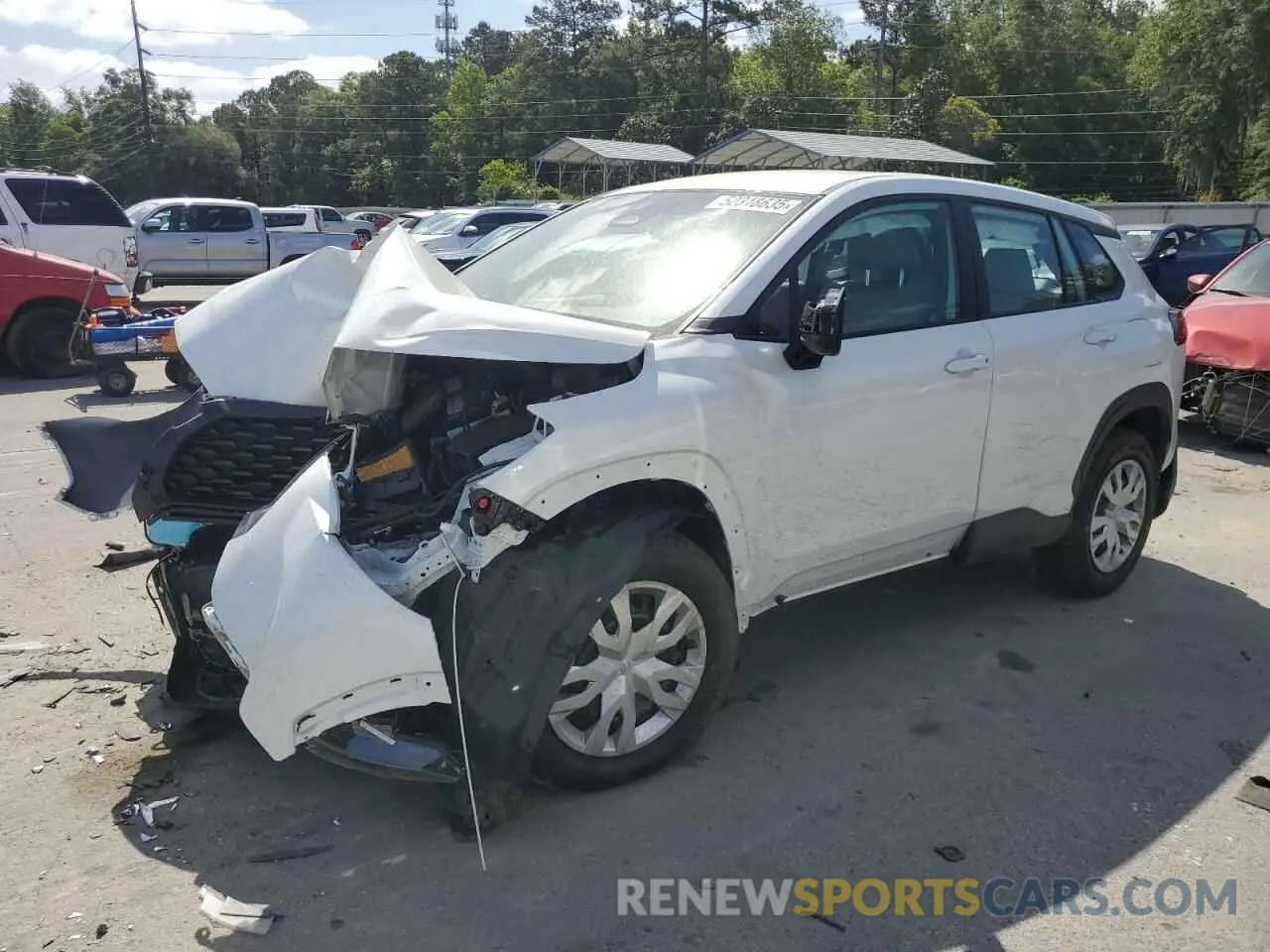 1 Photograph of a damaged car 7MUAAAAG7SV126817 TOYOTA COROLLA CR 2025