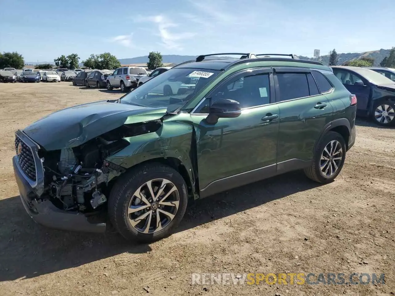 1 Photograph of a damaged car 7MUDAABG2SV124680 TOYOTA COROLLA CR 2025