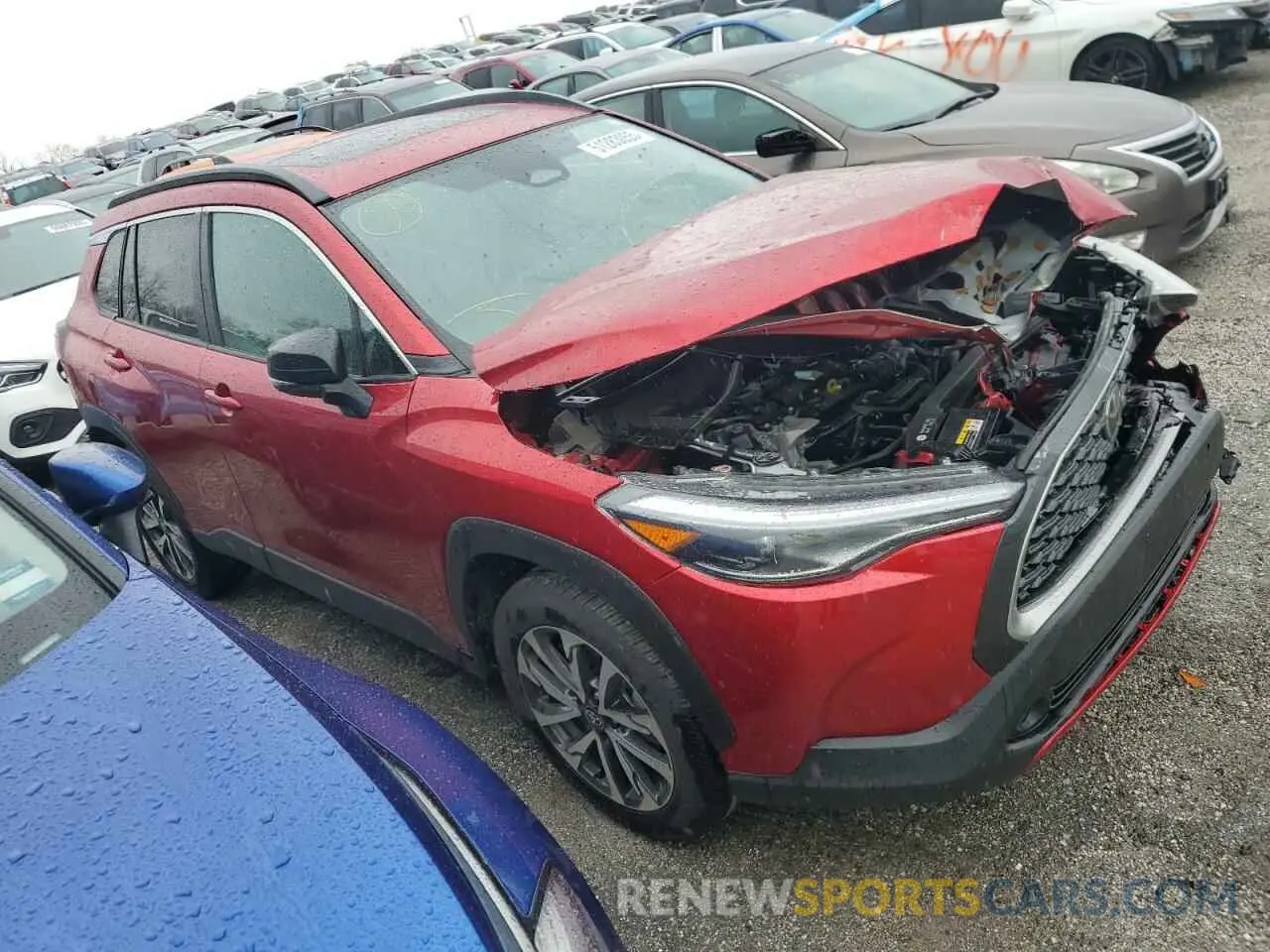 4 Photograph of a damaged car 7MUDAABGXSV121641 TOYOTA COROLLA CR 2025