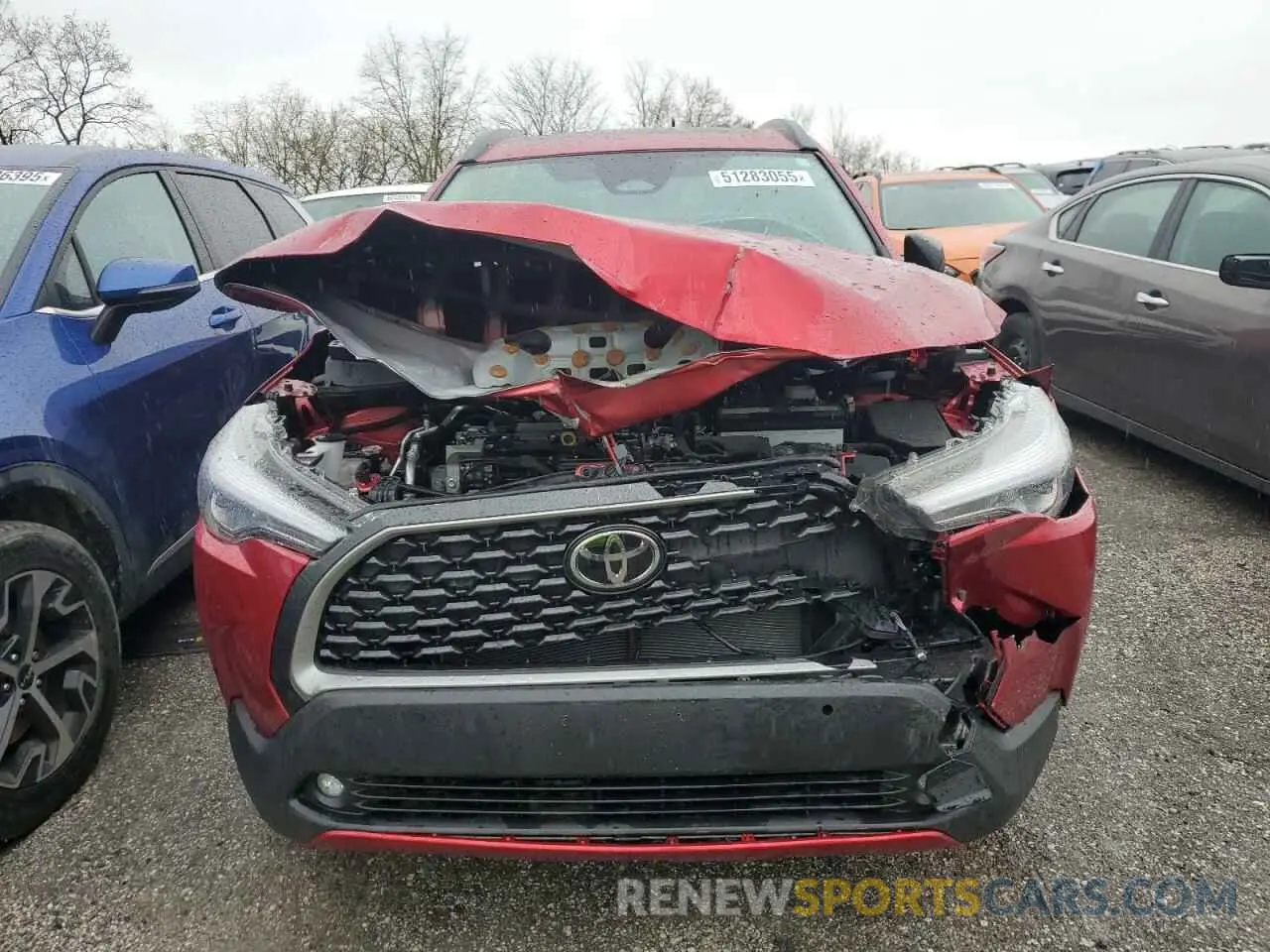 5 Photograph of a damaged car 7MUDAABGXSV121641 TOYOTA COROLLA CR 2025