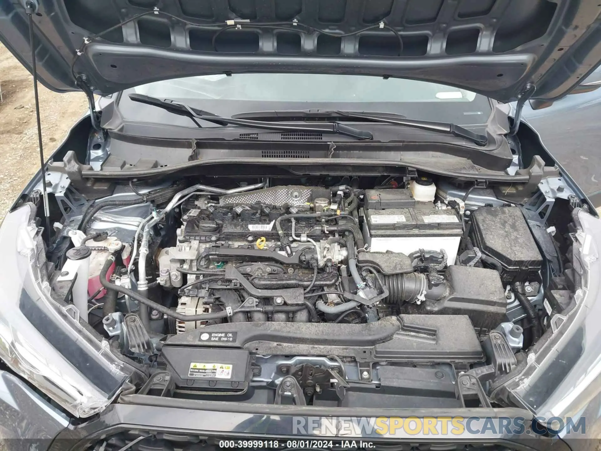 10 Photograph of a damaged car 7MUBAABG1NV034111 TOYOTA COROLLA CROSS 2022