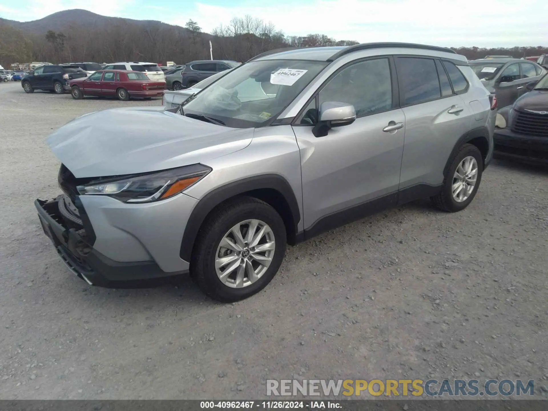 2 Photograph of a damaged car 7MUCAABG6NV034559 TOYOTA COROLLA CROSS 2022
