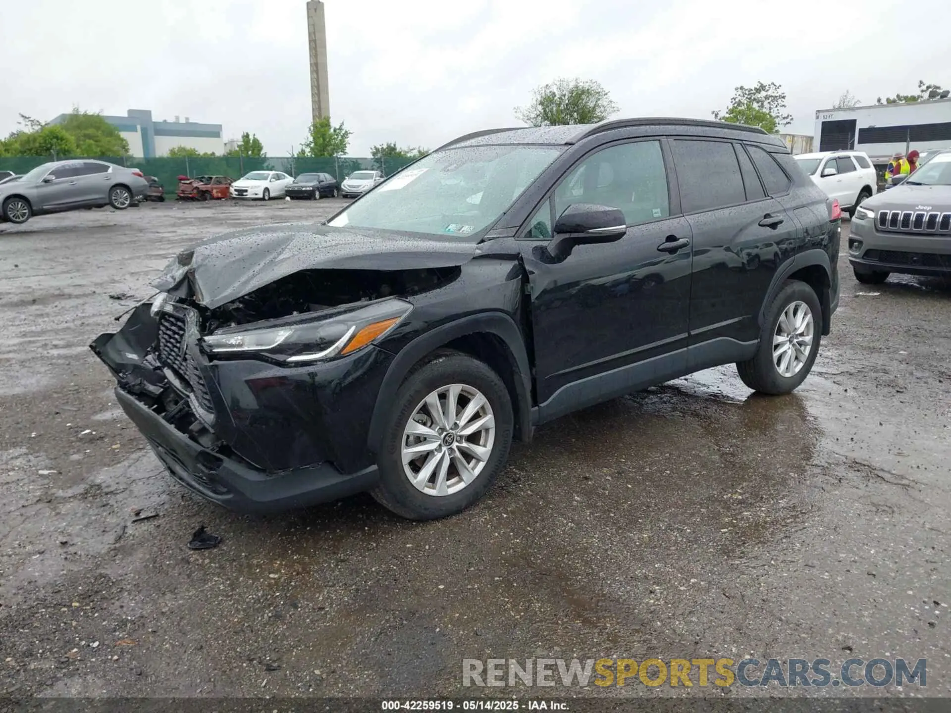 2 Photograph of a damaged car 7MUCAABG8NV004527 TOYOTA COROLLA CROSS 2022