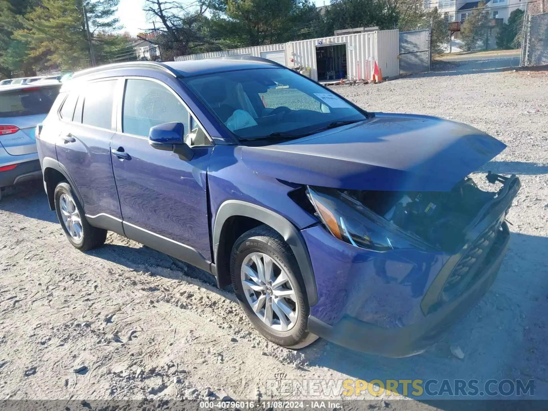 1 Photograph of a damaged car 7MUCAABG9NV018940 TOYOTA COROLLA CROSS 2022