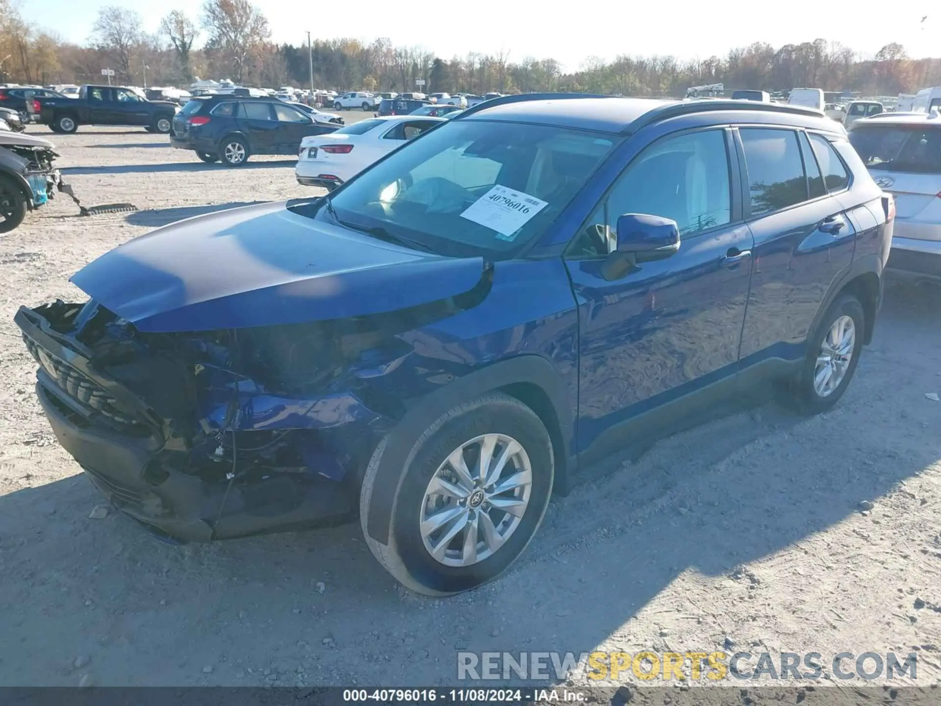 2 Photograph of a damaged car 7MUCAABG9NV018940 TOYOTA COROLLA CROSS 2022