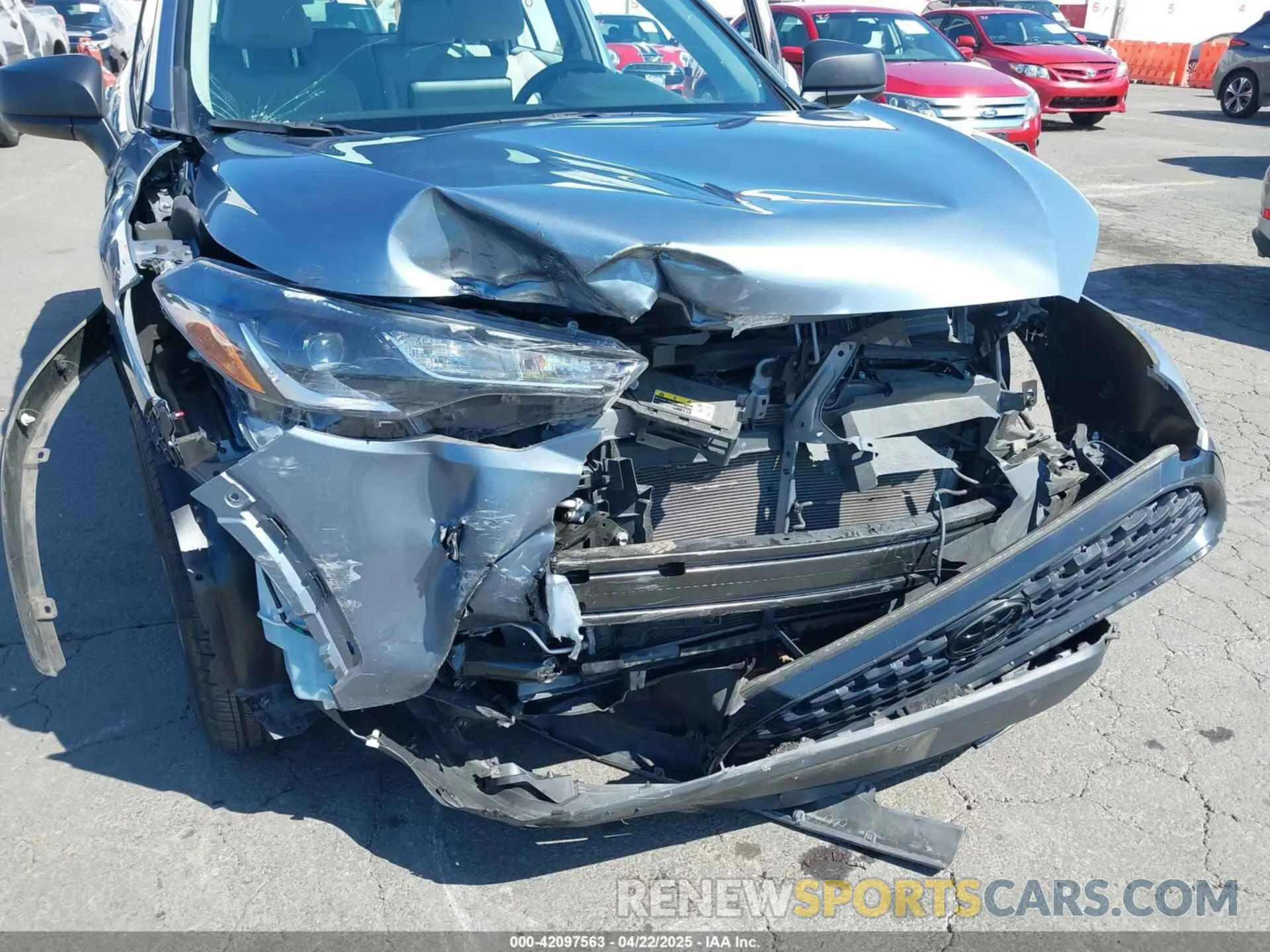 6 Photograph of a damaged car 7MUAAABGXPV064304 TOYOTA COROLLA CROSS 2023