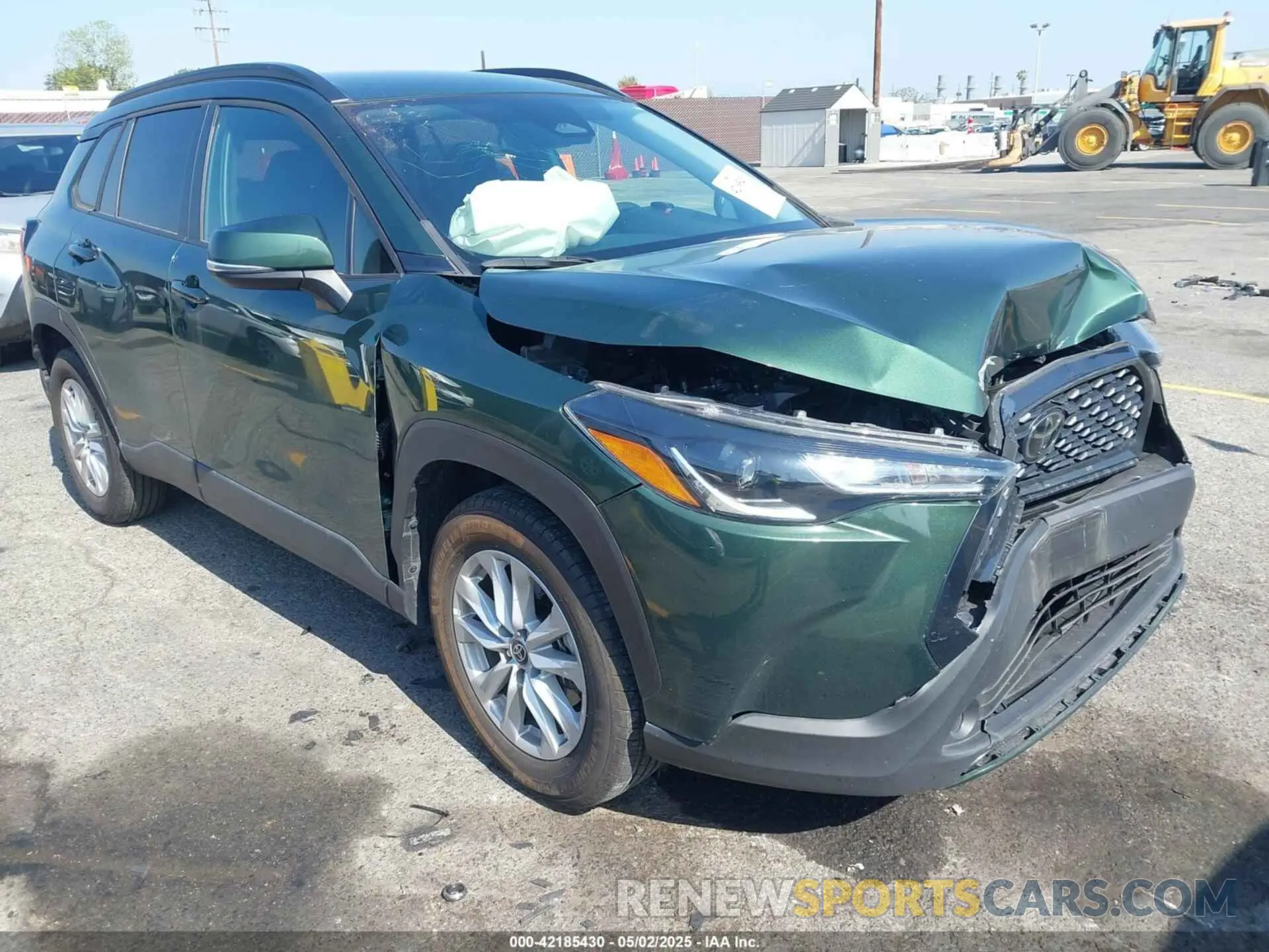 1 Photograph of a damaged car 7MUCAAAG3PV042624 TOYOTA COROLLA CROSS 2023