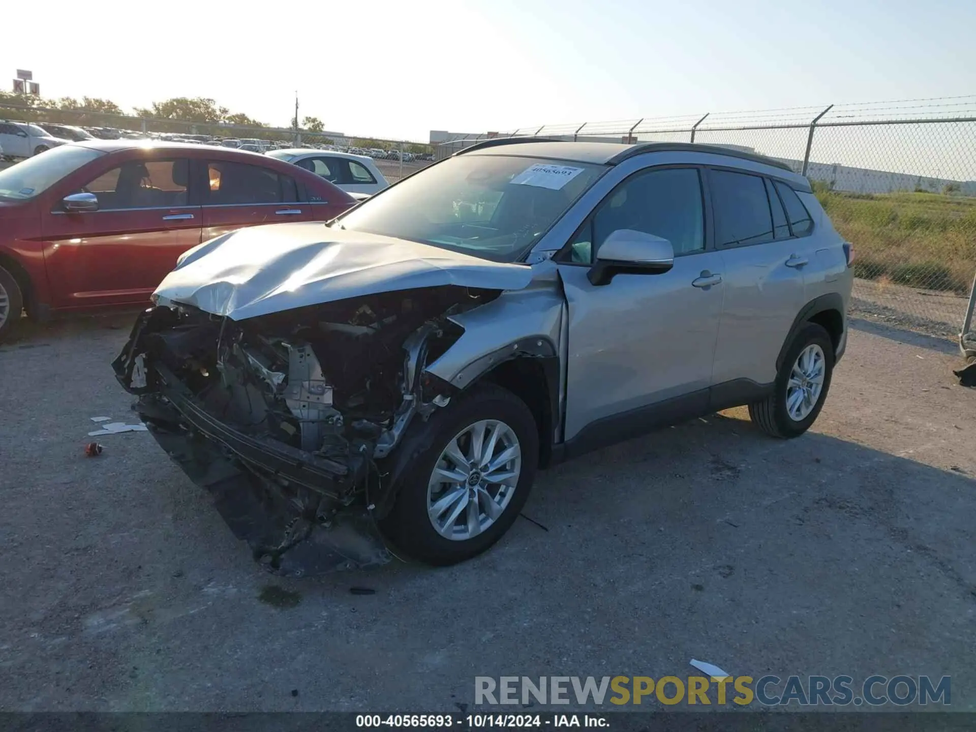 2 Photograph of a damaged car 7MUCAAAG5PV053513 TOYOTA COROLLA CROSS 2023
