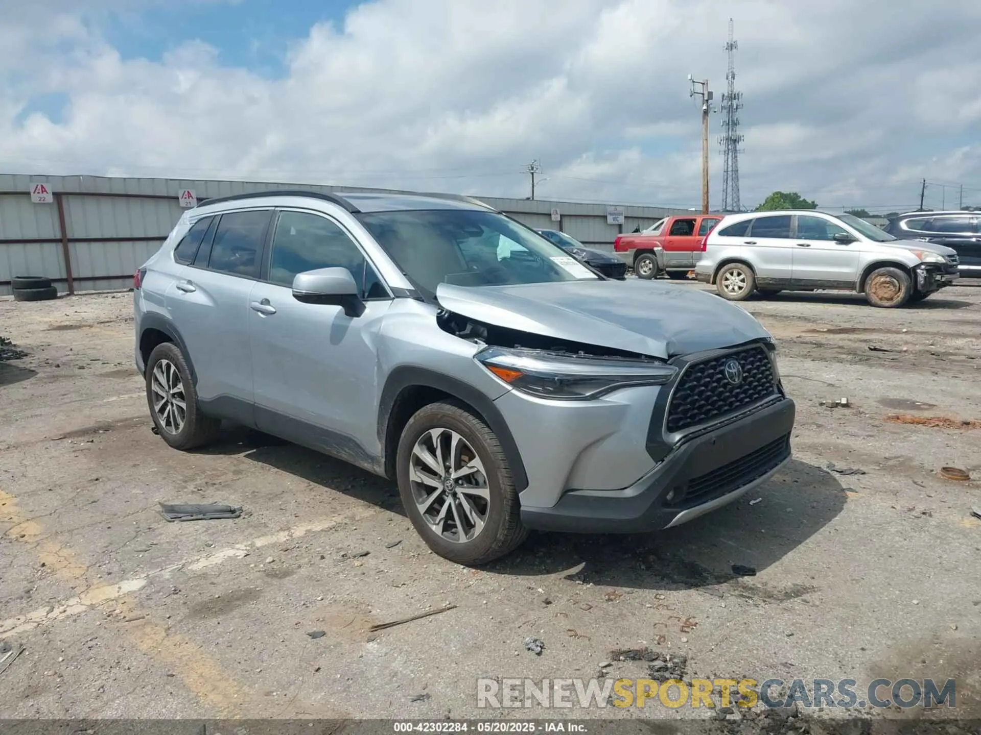 1 Photograph of a damaged car 7MUDAAAG0PV057750 TOYOTA COROLLA CROSS 2023