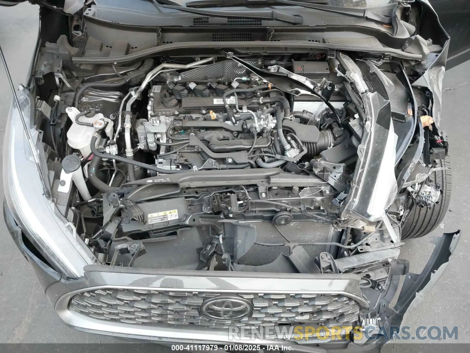 10 Photograph of a damaged car 7MUDAAAG5PV060742 TOYOTA COROLLA CROSS 2023