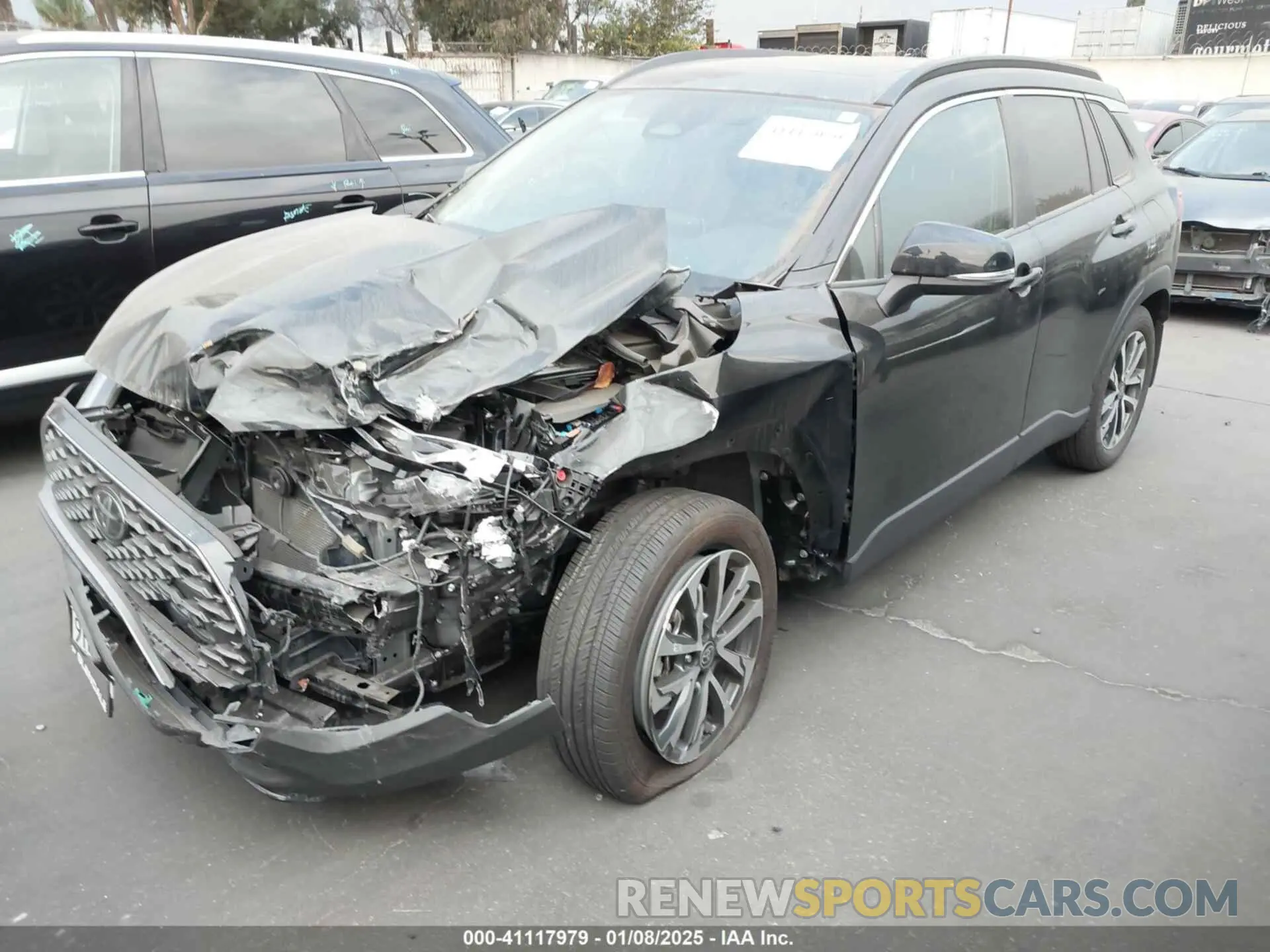2 Photograph of a damaged car 7MUDAAAG5PV060742 TOYOTA COROLLA CROSS 2023