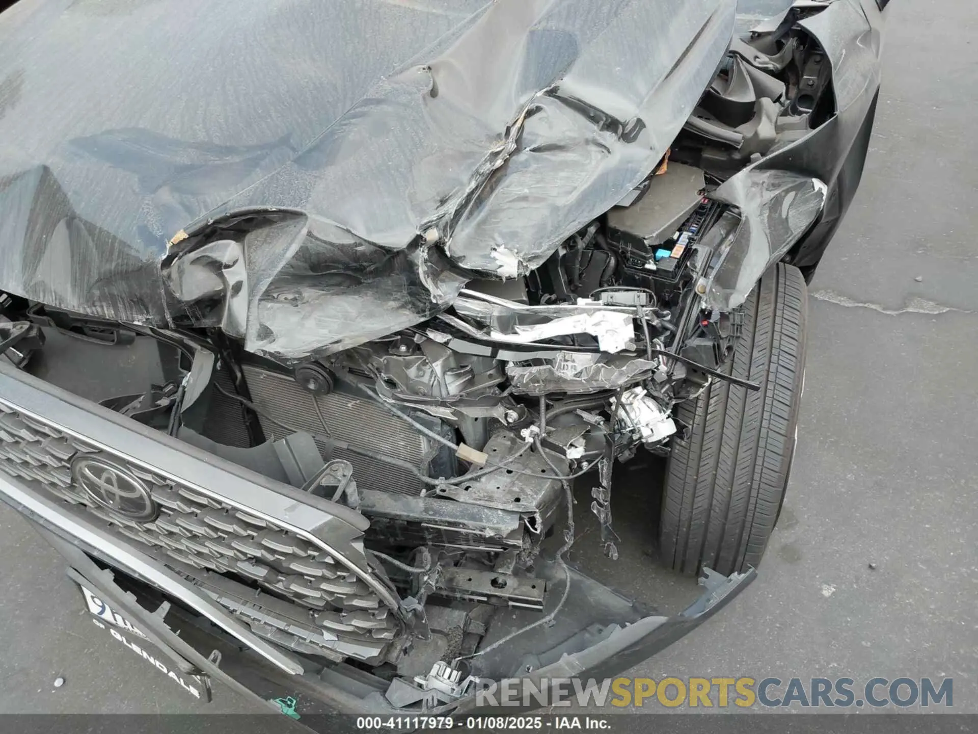 6 Photograph of a damaged car 7MUDAAAG5PV060742 TOYOTA COROLLA CROSS 2023