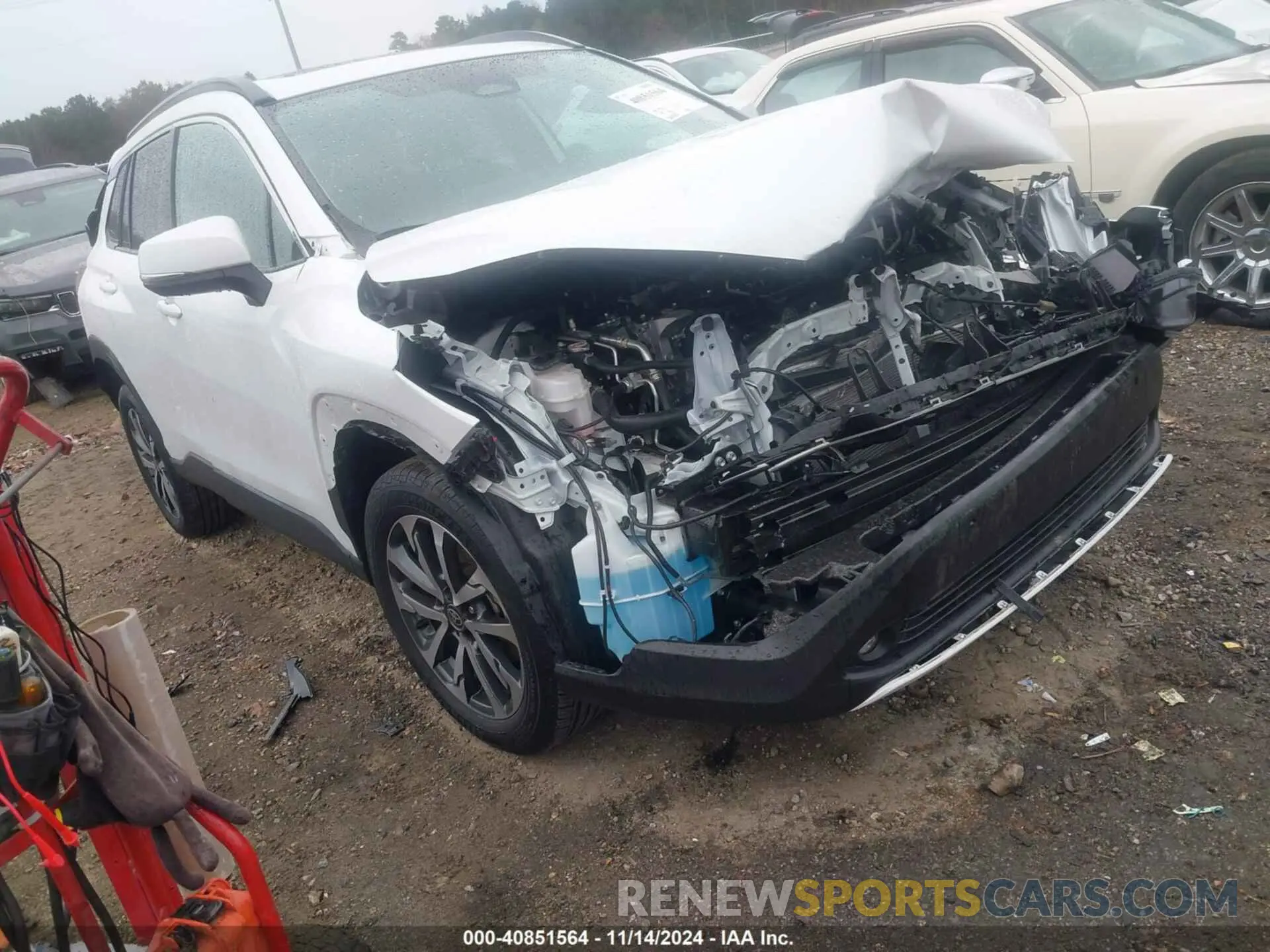 1 Photograph of a damaged car 7MUDAAAG5PV062216 TOYOTA COROLLA CROSS 2023