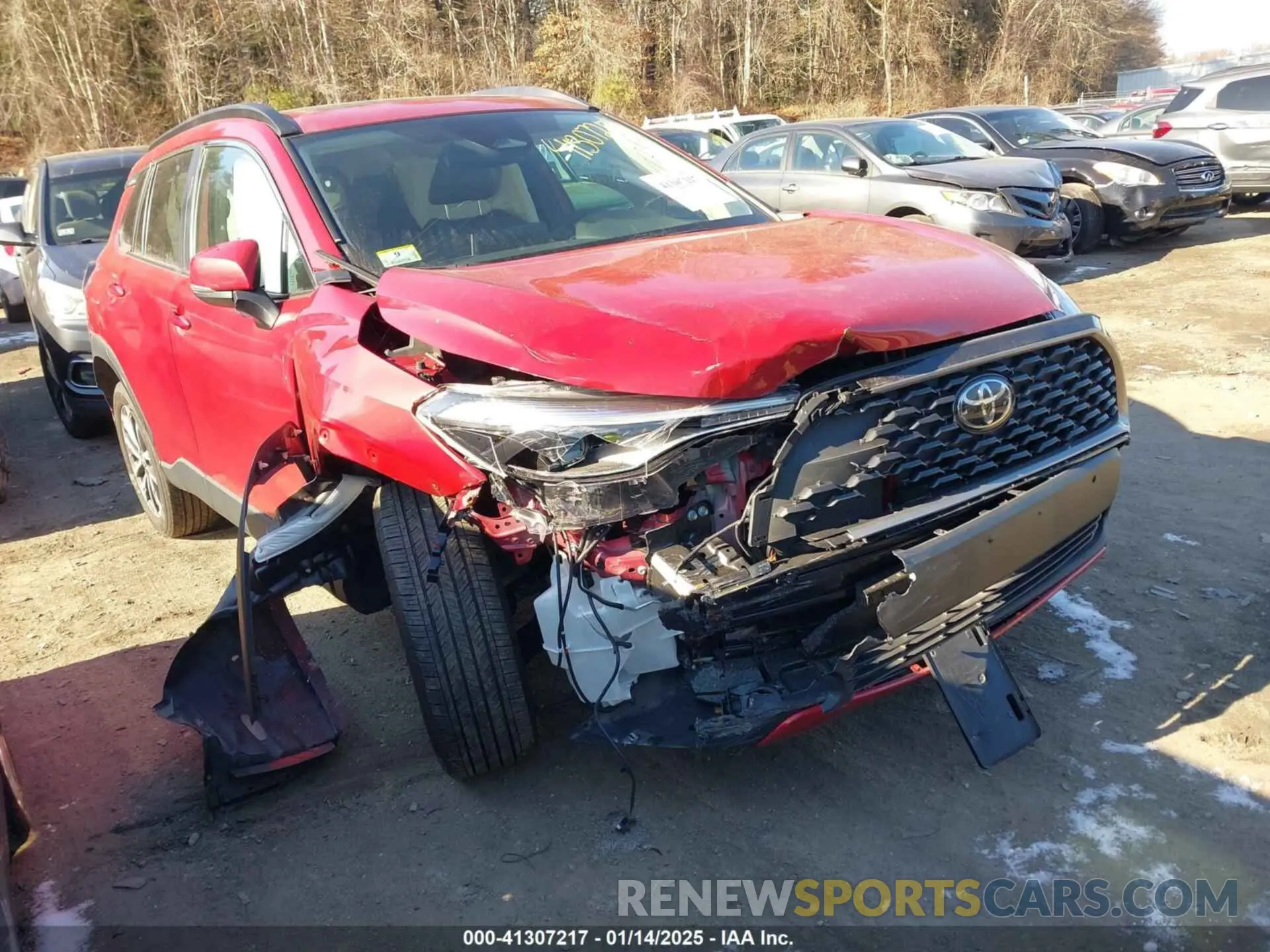 1 Photograph of a damaged car 7MUDAABG0PV070092 TOYOTA COROLLA CROSS 2023