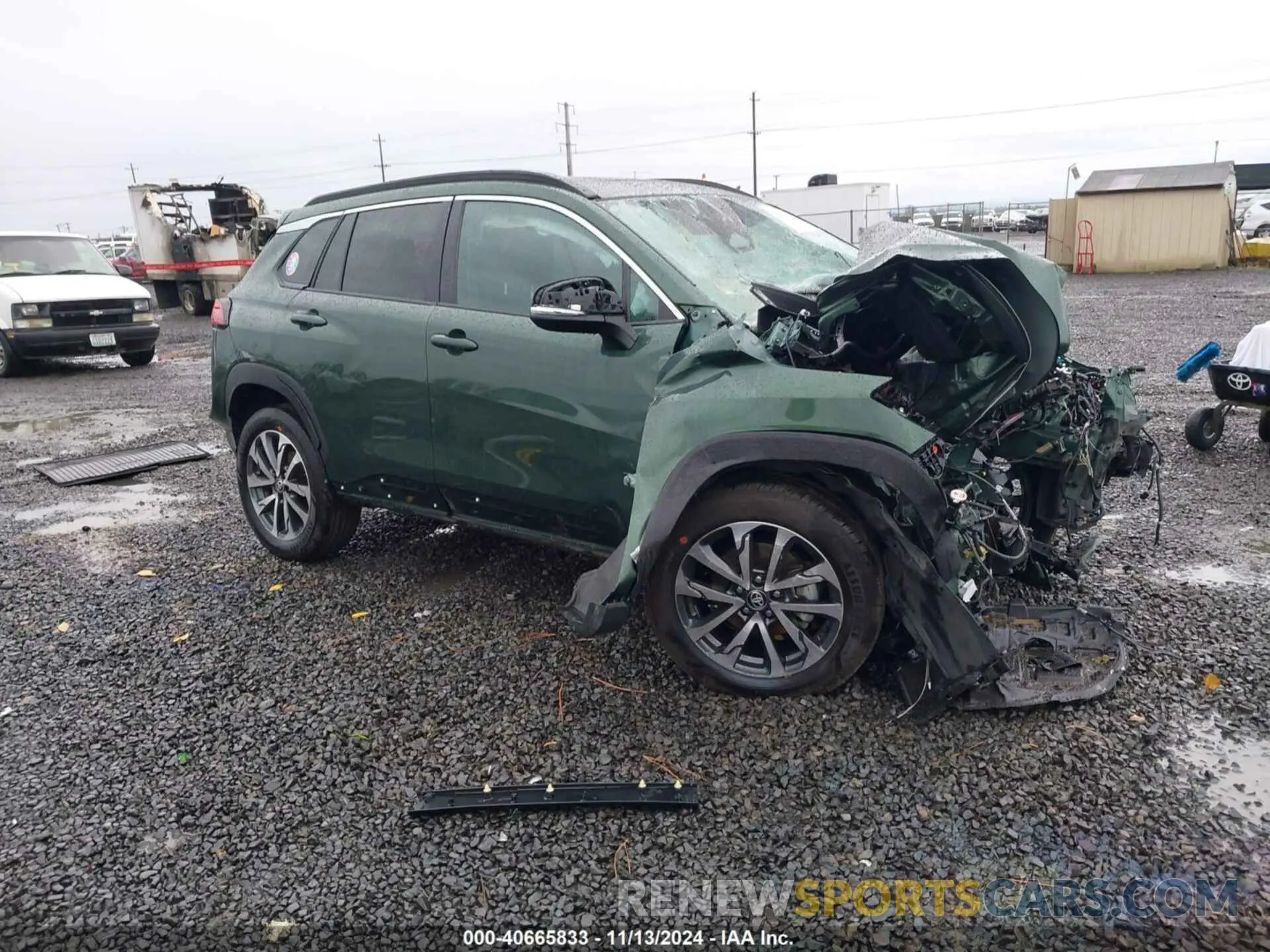 1 Photograph of a damaged car 7MUDAABG2PV073950 TOYOTA COROLLA CROSS 2023