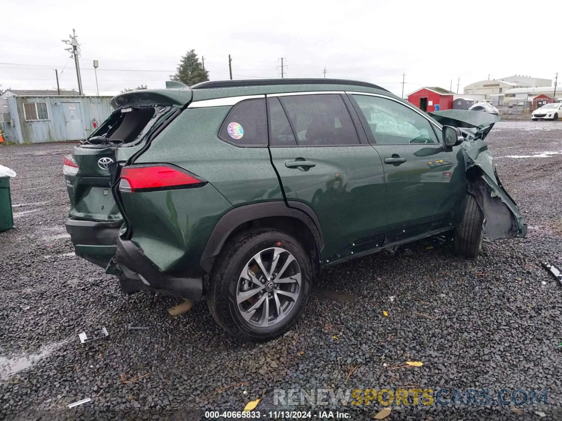 4 Photograph of a damaged car 7MUDAABG2PV073950 TOYOTA COROLLA CROSS 2023