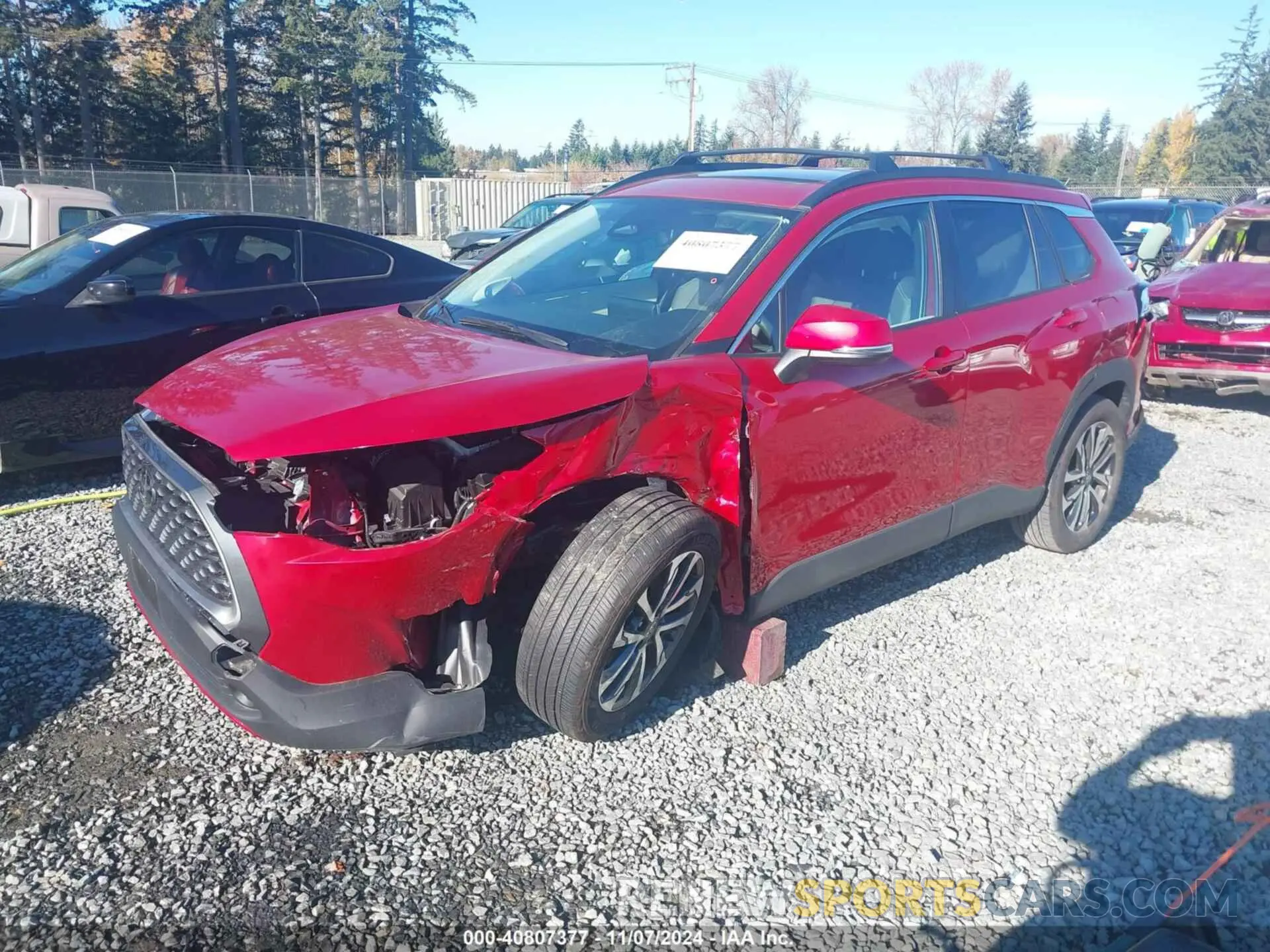 2 Photograph of a damaged car 7MUDAABG5PV065678 TOYOTA COROLLA CROSS 2023