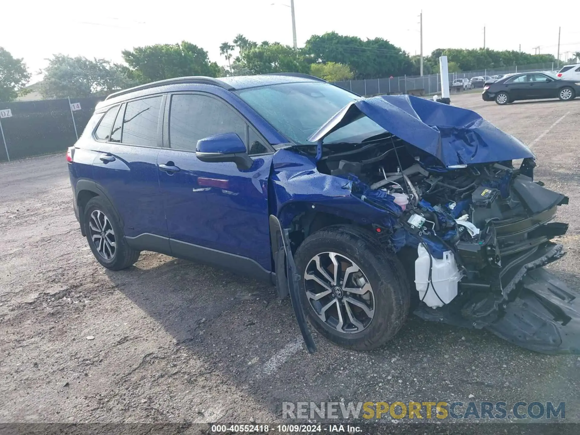 1 Photograph of a damaged car 7MUFBABG6PV011764 TOYOTA COROLLA CROSS 2023