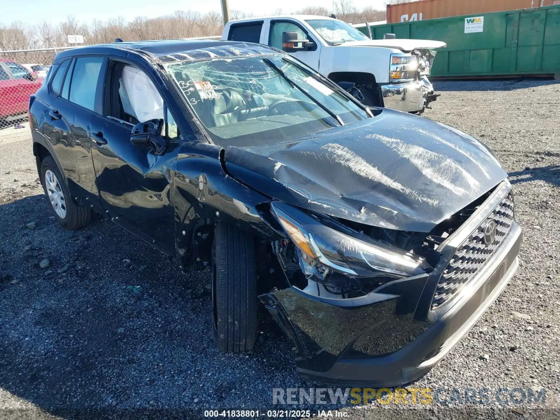 1 Photograph of a damaged car 7MUAAAAG1RV101003 TOYOTA COROLLA CROSS 2024