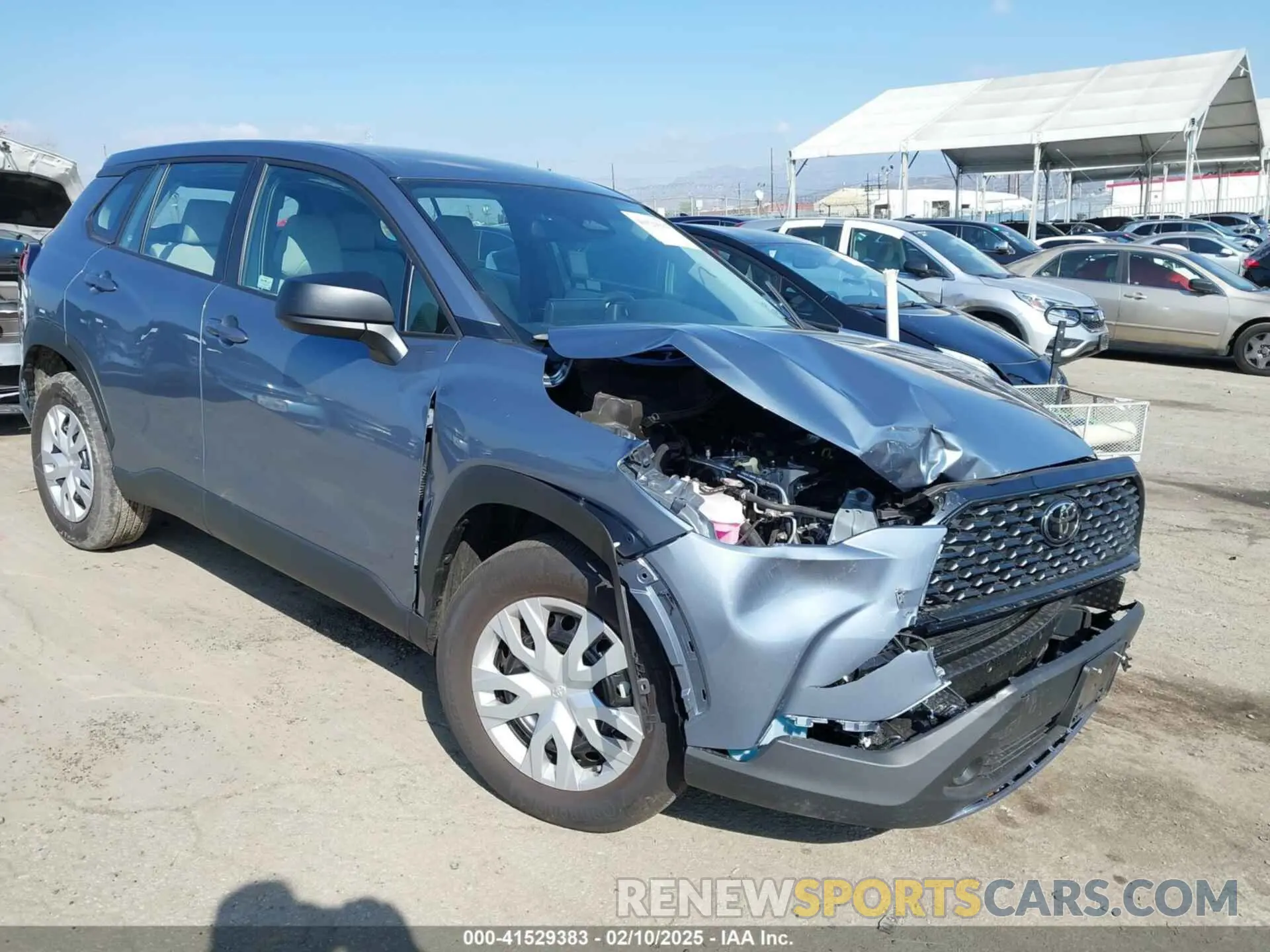 1 Photograph of a damaged car 7MUAAAAG2RV112107 TOYOTA COROLLA CROSS 2024