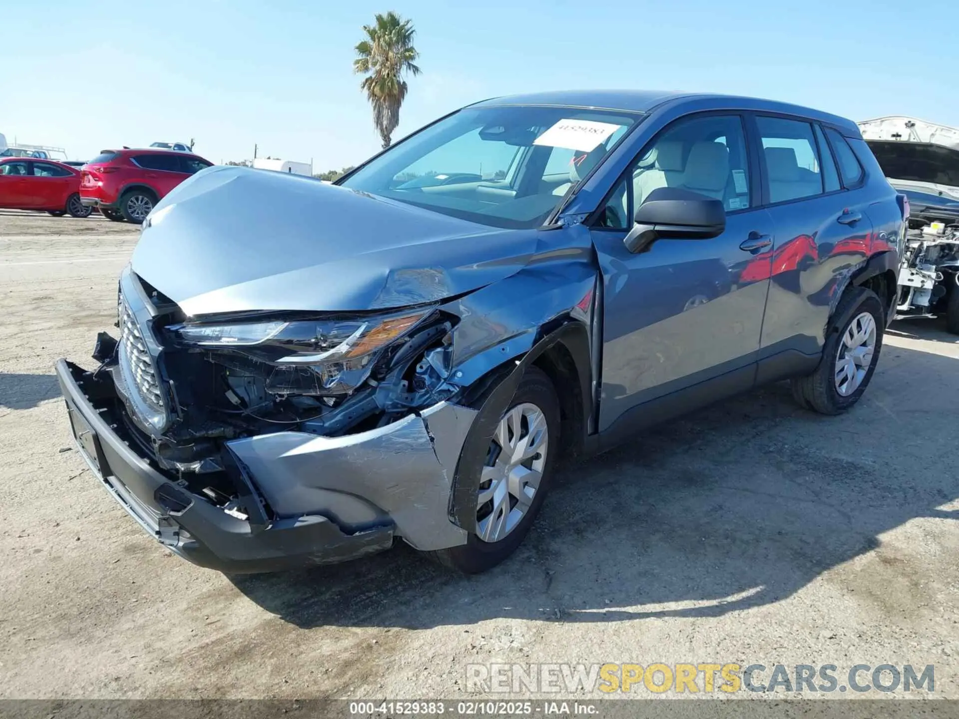 2 Photograph of a damaged car 7MUAAAAG2RV112107 TOYOTA COROLLA CROSS 2024